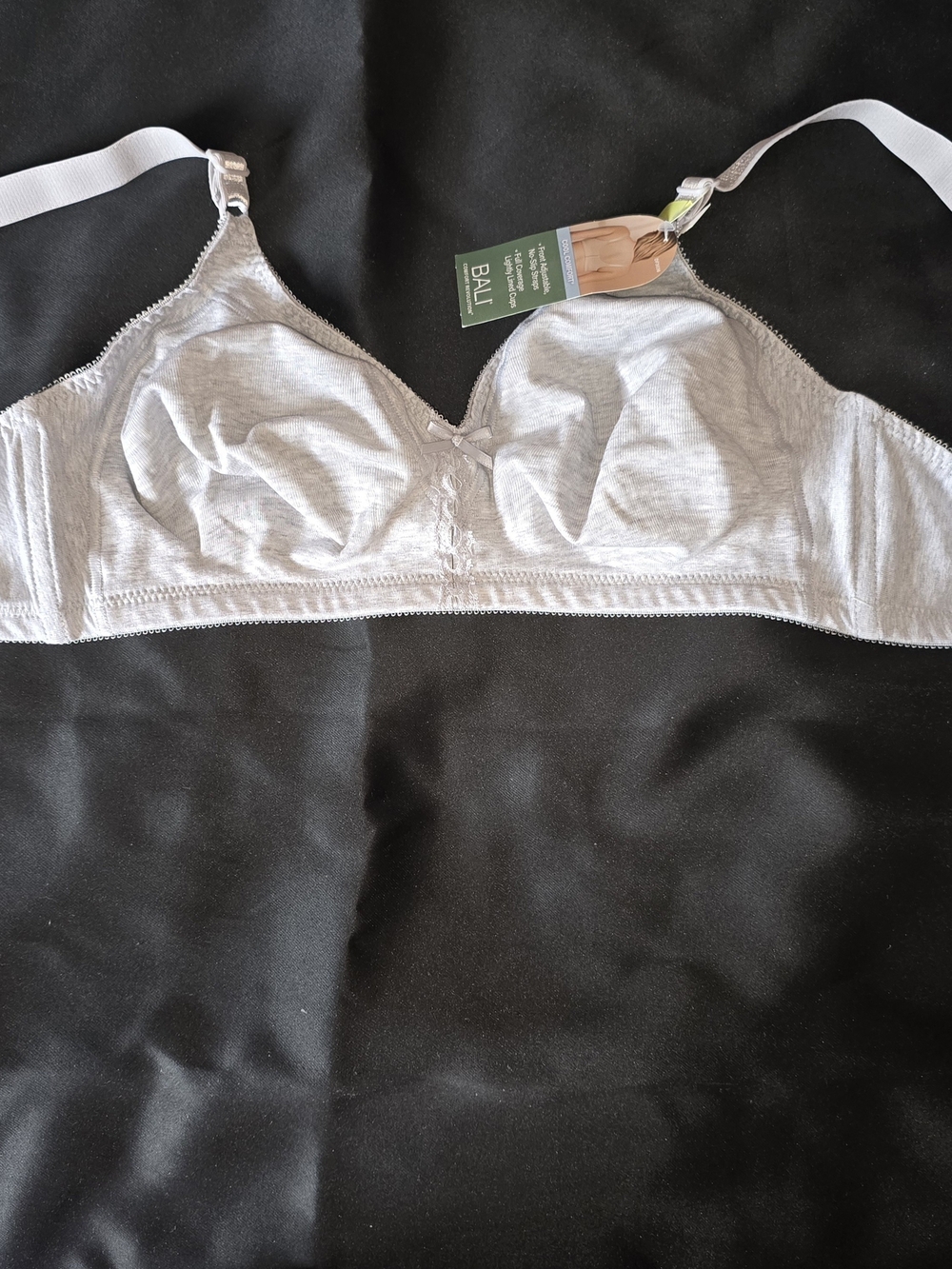 Bali Light Gray Wireless Comfort Bra - Bali